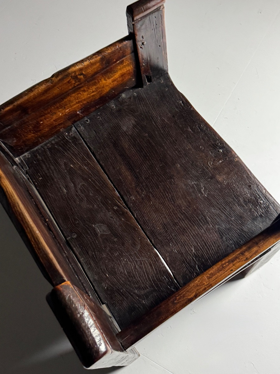 Chaise espagnole du XVIIIe siècle -photo-4