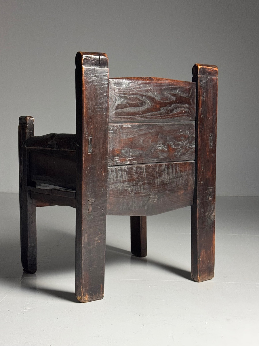 Chaise espagnole du XVIIIe siècle -photo-5