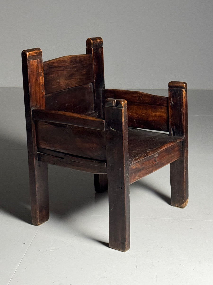 Chaise espagnole du XVIIIe siècle -photo-8