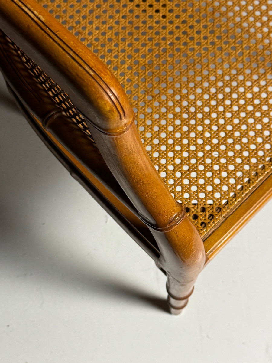 4 chaises en Faux bambou-photo-6