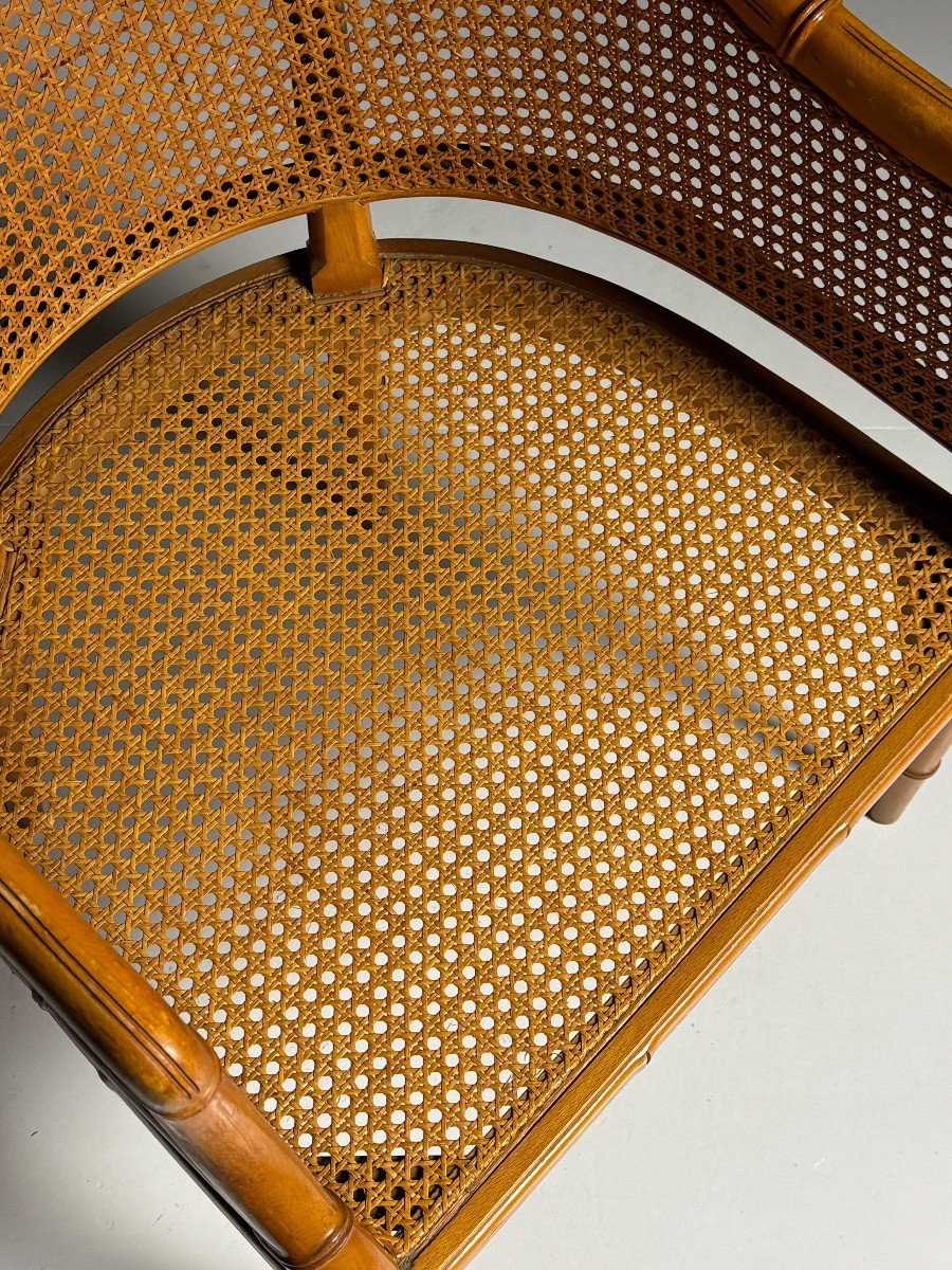 4 chaises en Faux bambou-photo-7