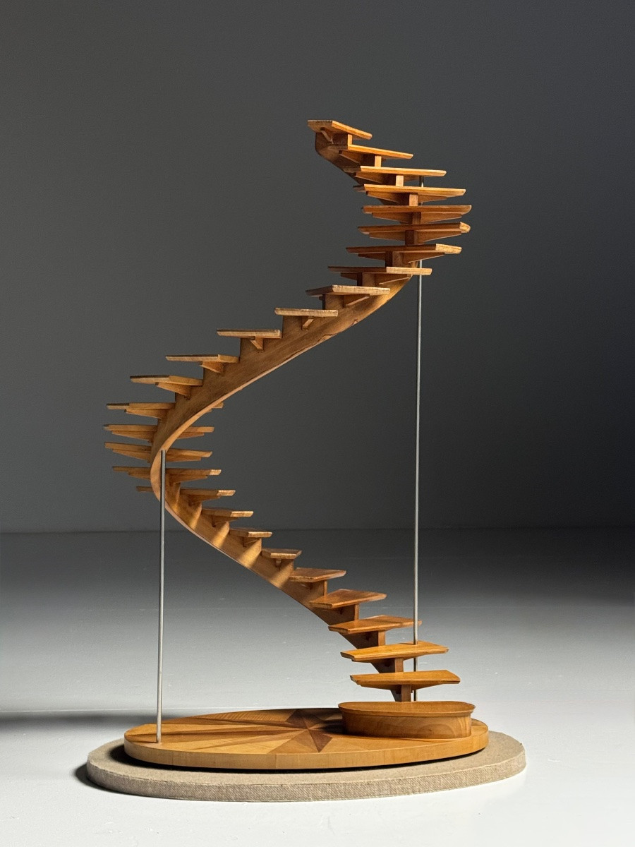 Vintage Spiral Staircase, 90 Cm-photo-4