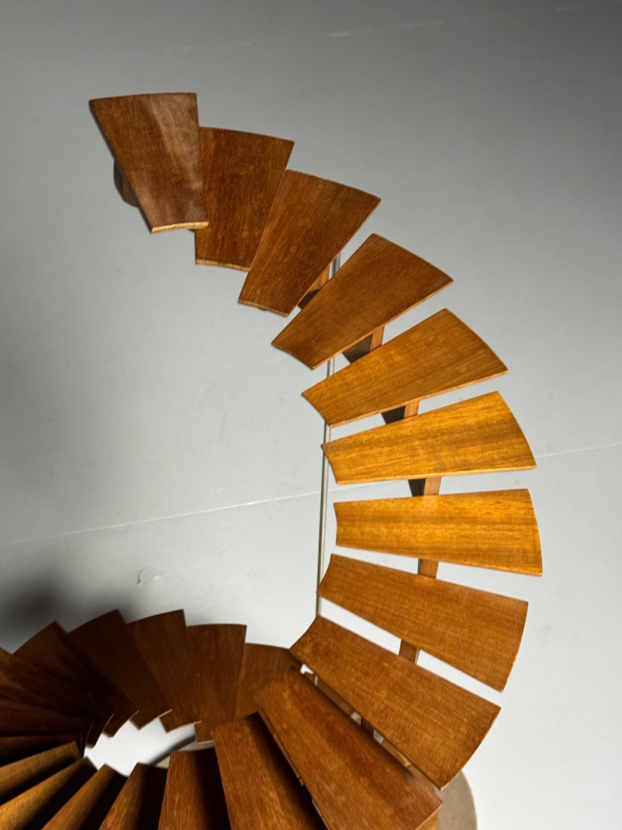 Vintage Spiral Staircase, 90 Cm-photo-8