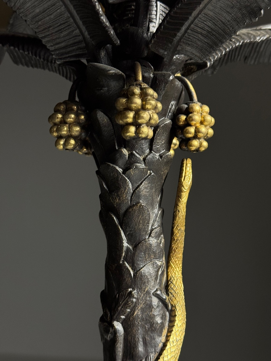 Candélabres en bronze d'Urmulu, XIXe siècle-photo-3