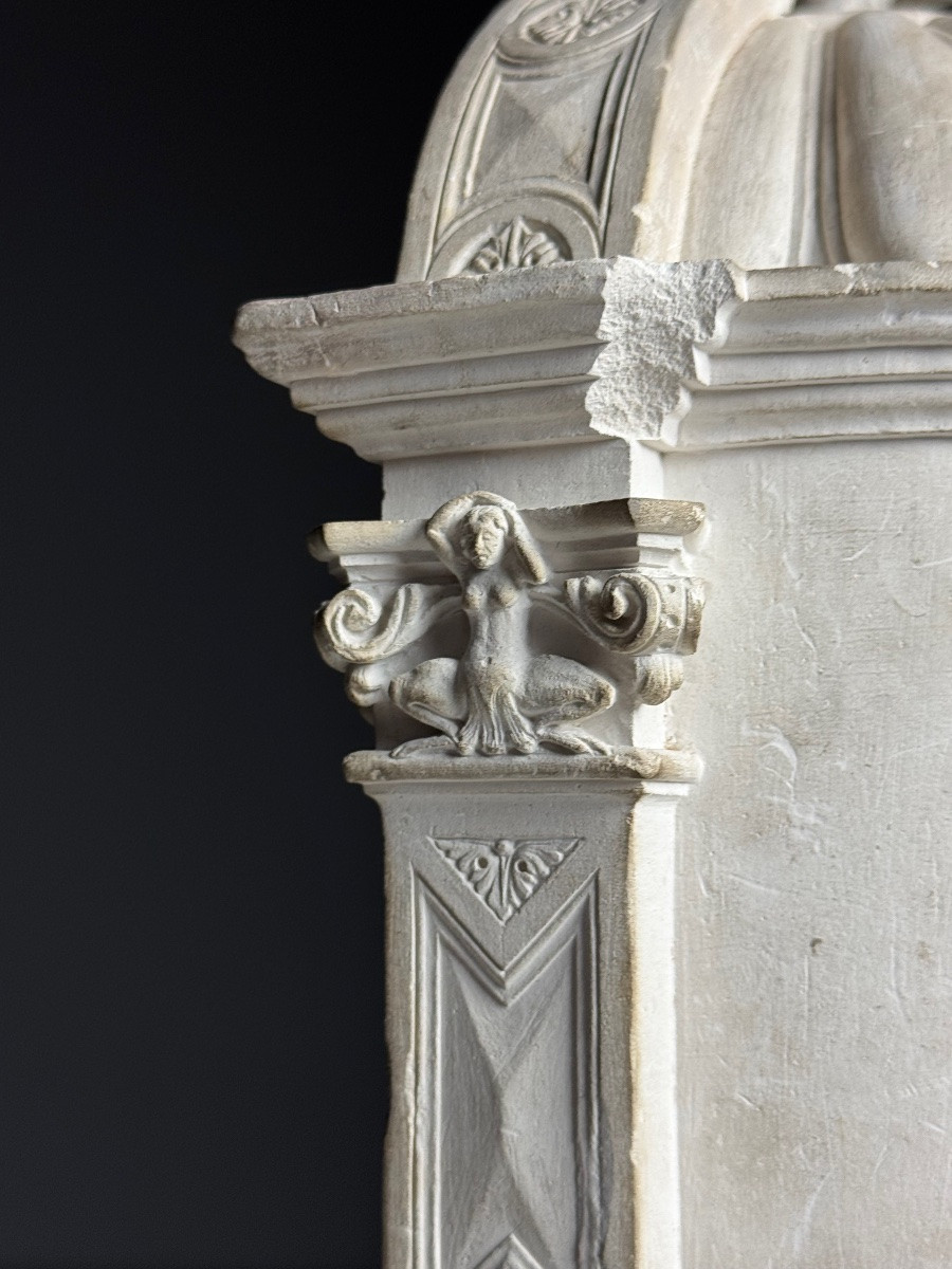 Maquette en plâtre du XIXe siècle-photo-8