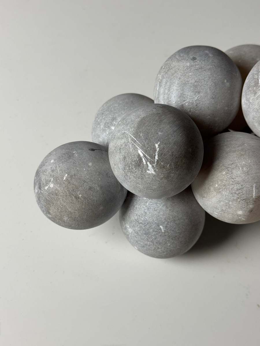 Bunch Of Alabaster Gray Grapes-photo-2