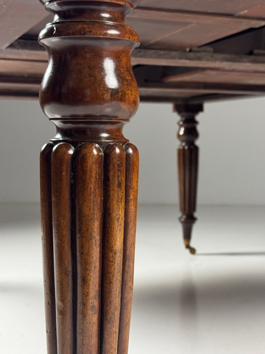 English Mahogany Desk, Circa 1900-photo-7