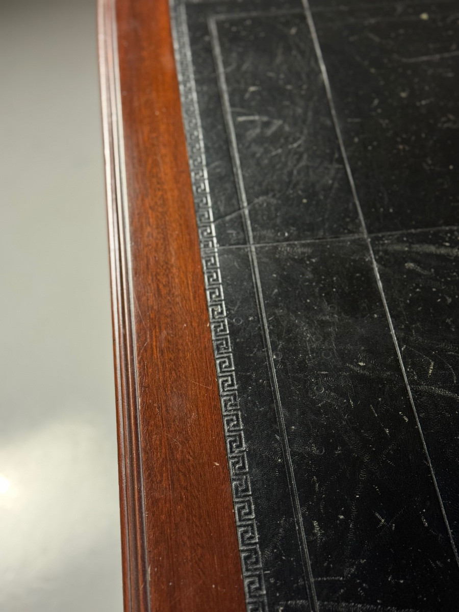 English Mahogany Desk, Circa 1900-photo-8