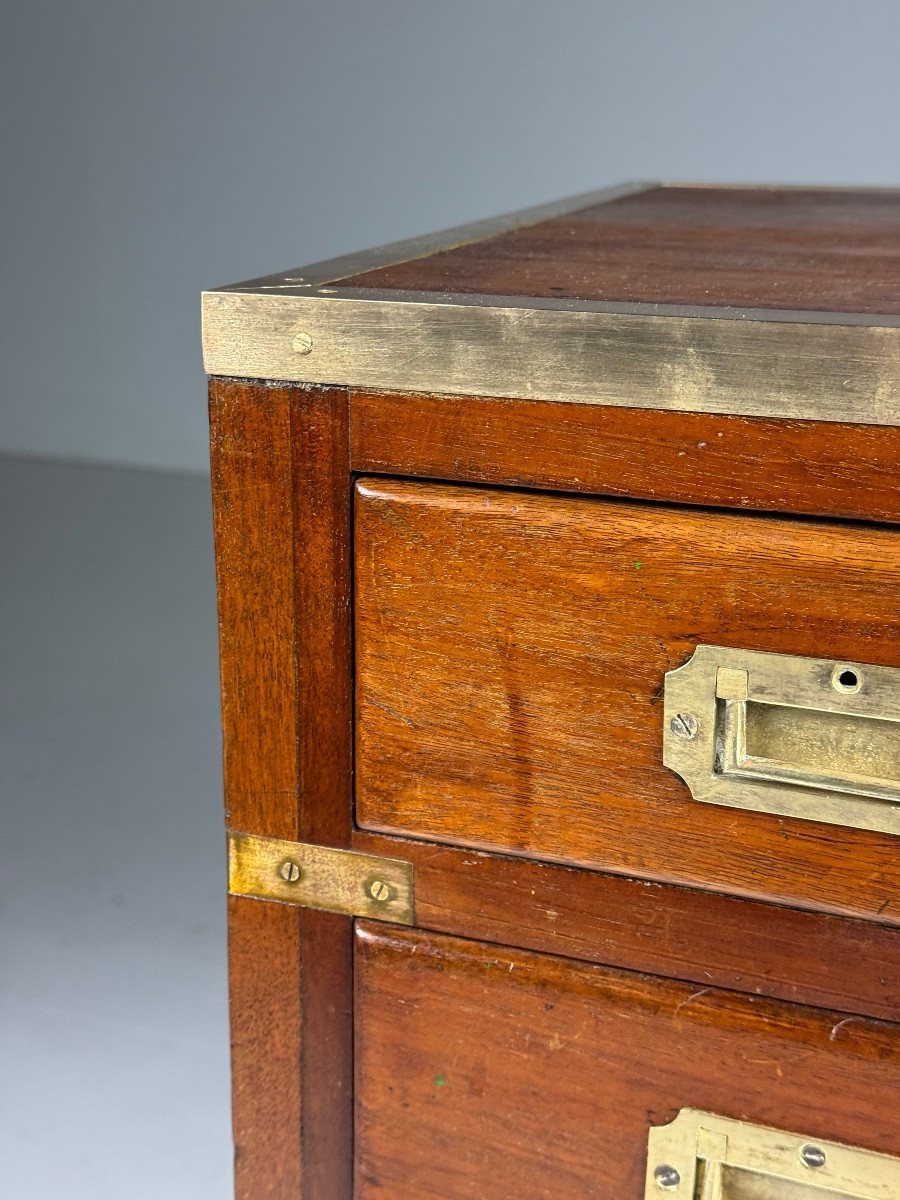 Mahogany Country Chest Of Drawers, 19th Century-photo-4