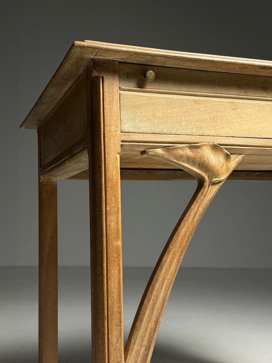 Table d'appoint Art nouveau, début du XXe siècle-photo-5