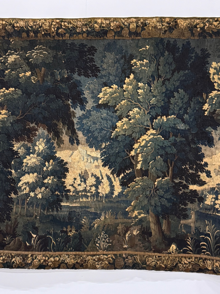 Tapisserie d'Aubusson du XVIIIe siècle-photo-4
