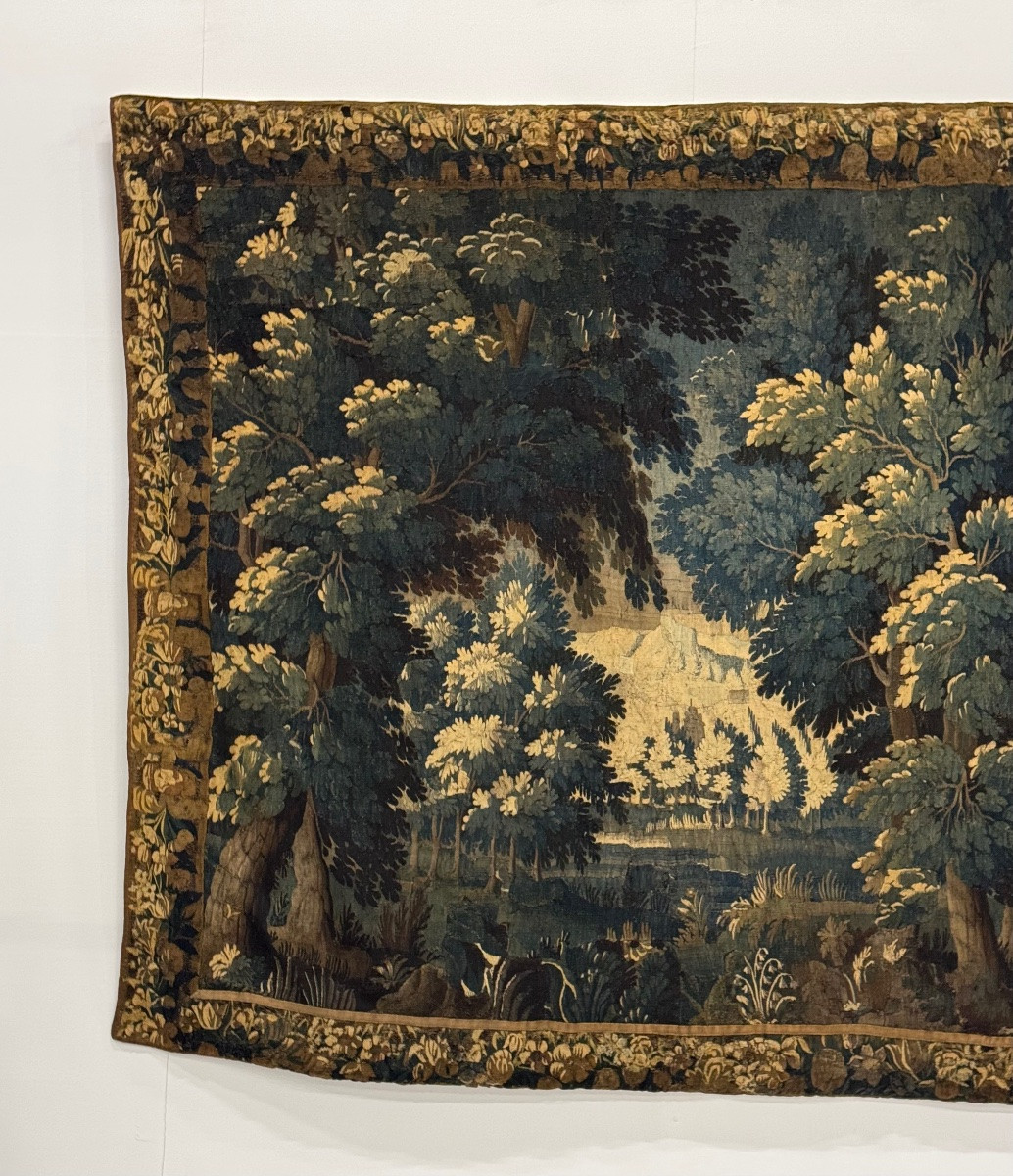 Tapisserie d'Aubusson du XVIIIe siècle-photo-3