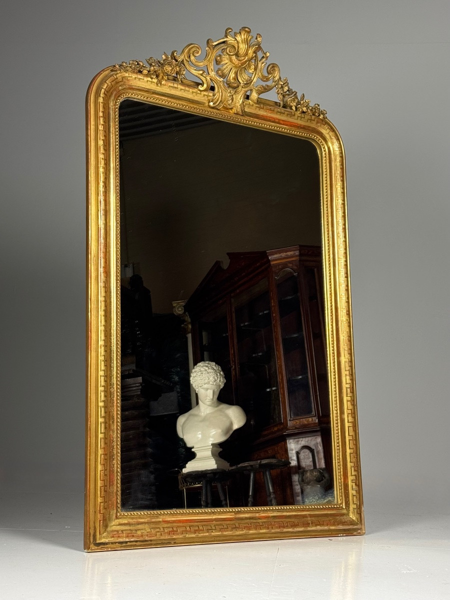 19th Century French Louis-philippe Mirror-photo-6