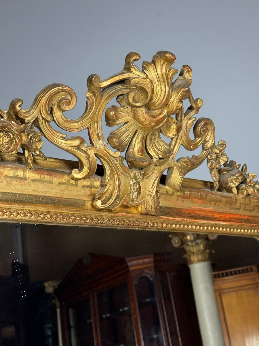 19th Century French Louis-philippe Mirror-photo-7