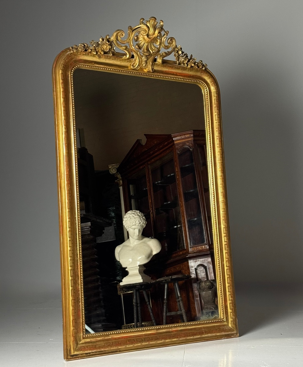19th Century French Louis-philippe Mirror