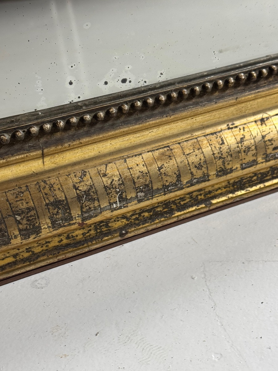 Miroir Louis-Philippe du XIXe siècle-photo-4