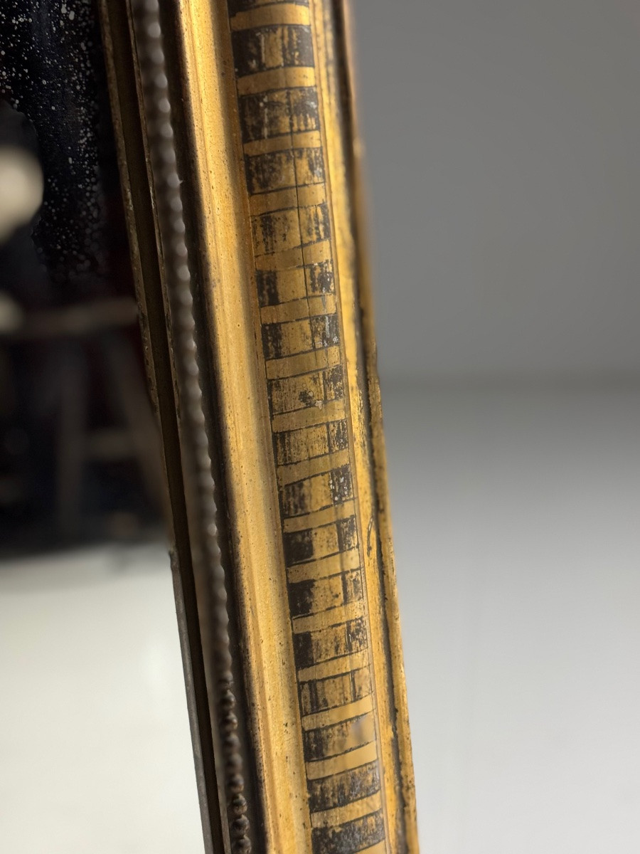 Miroir Louis-Philippe du XIXe siècle-photo-3