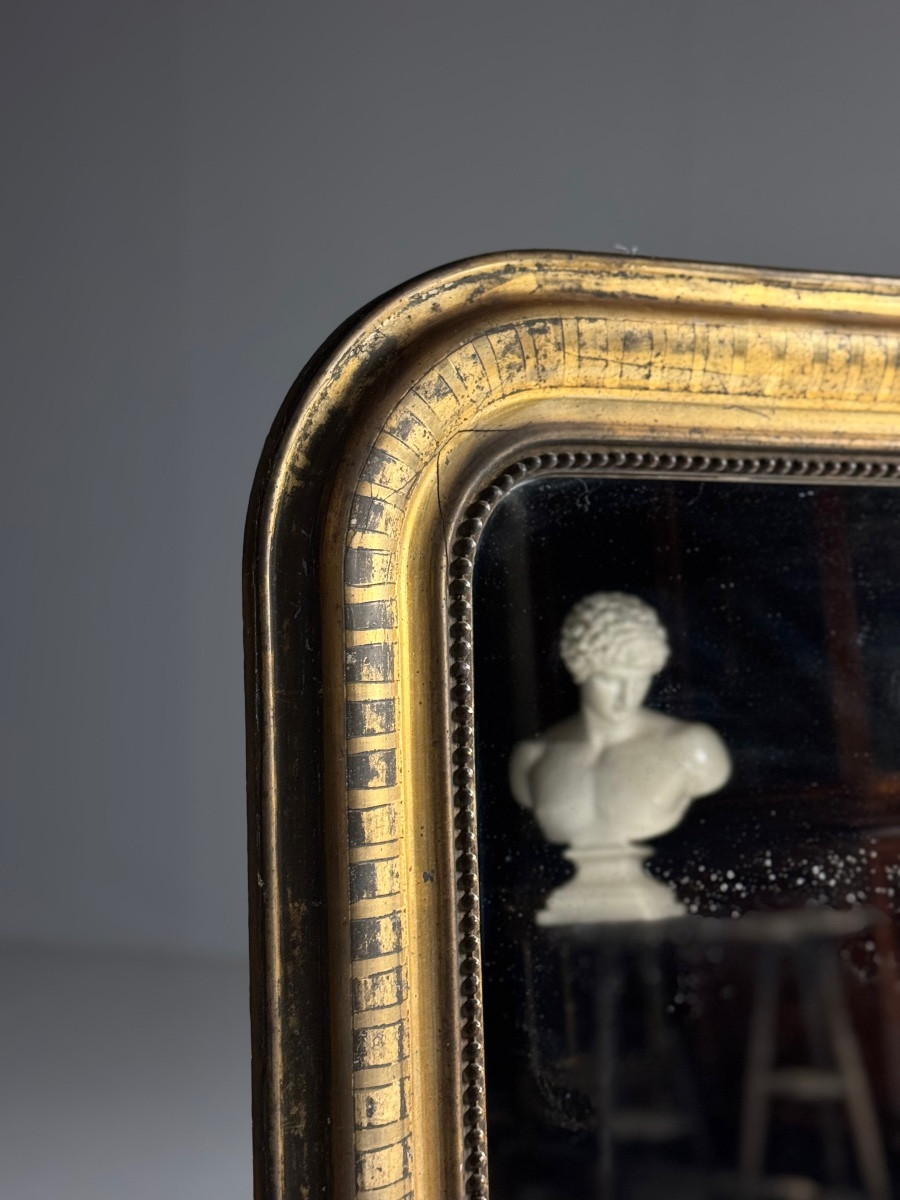 Miroir Louis-Philippe du XIXe siècle-photo-4