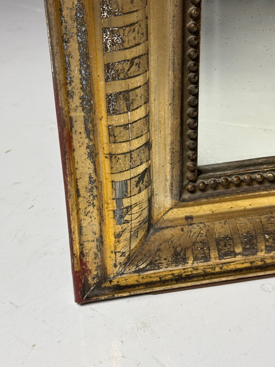 Miroir Louis-Philippe du XIXe siècle-photo-8