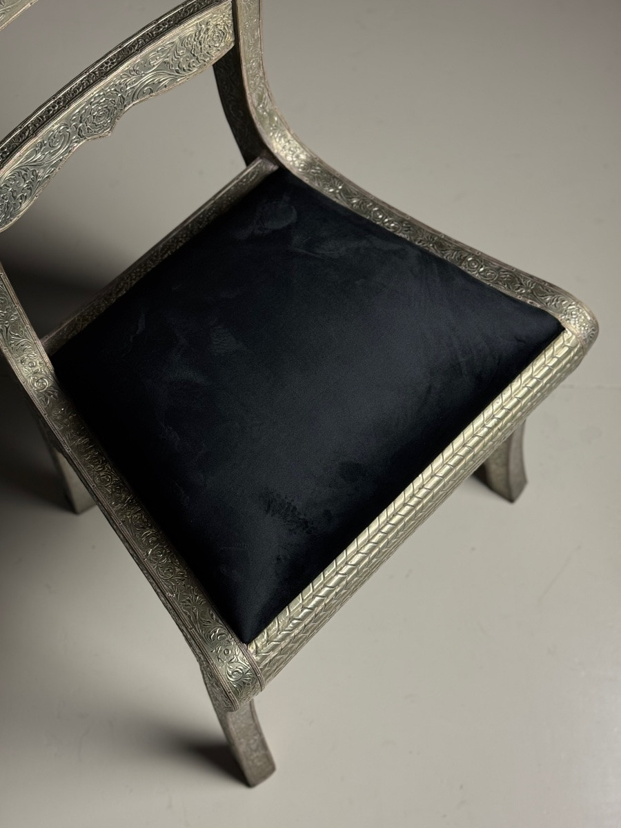  4 Indian Dowry Chairs-photo-4