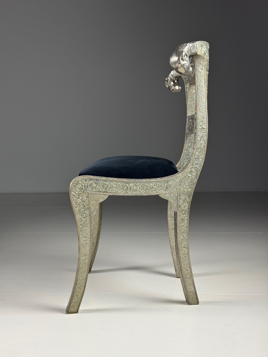  4 Indian Dowry Chairs-photo-3