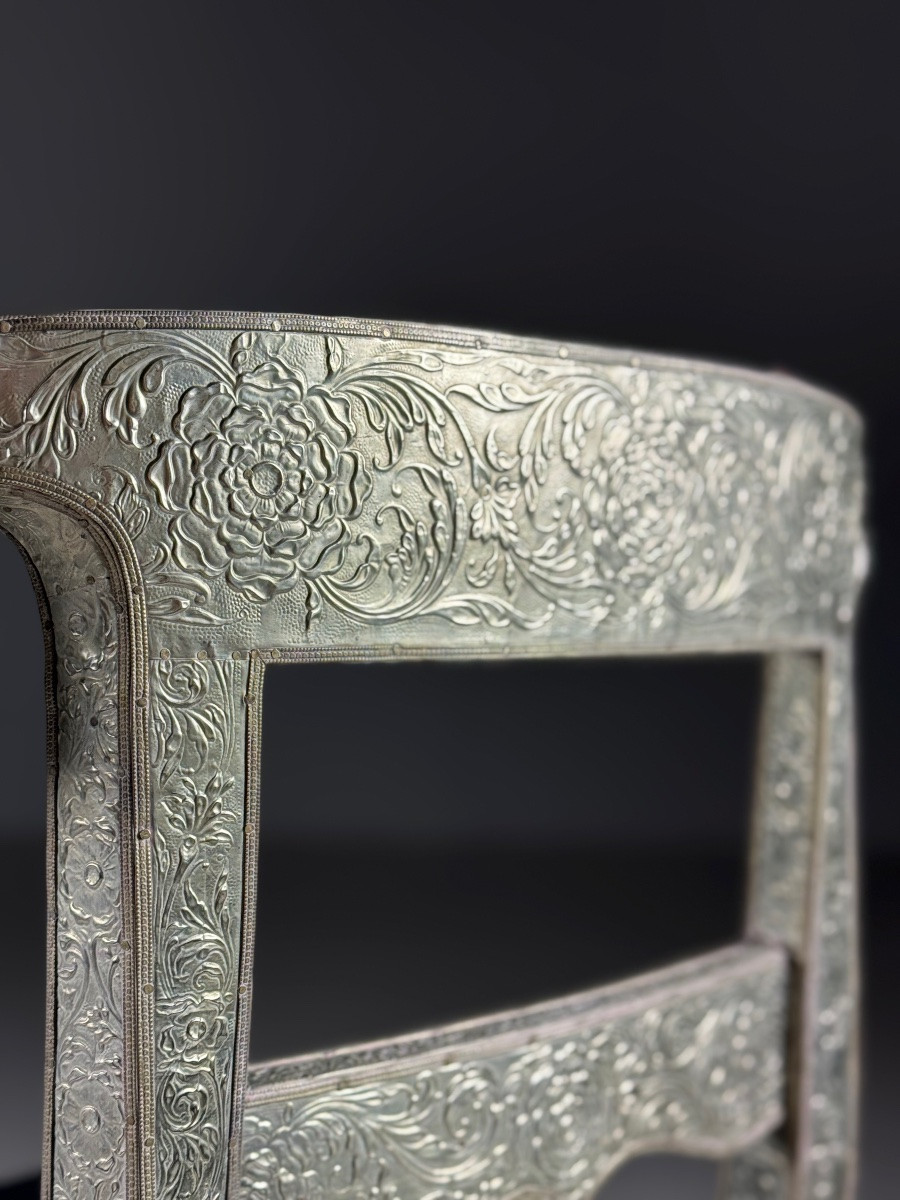  4 Indian Dowry Chairs-photo-8