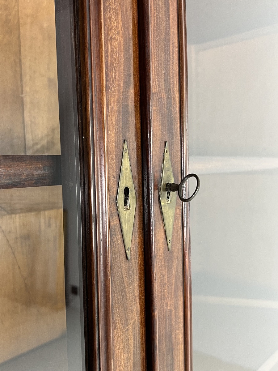 19th Century Mahogany Bookcase-photo-2