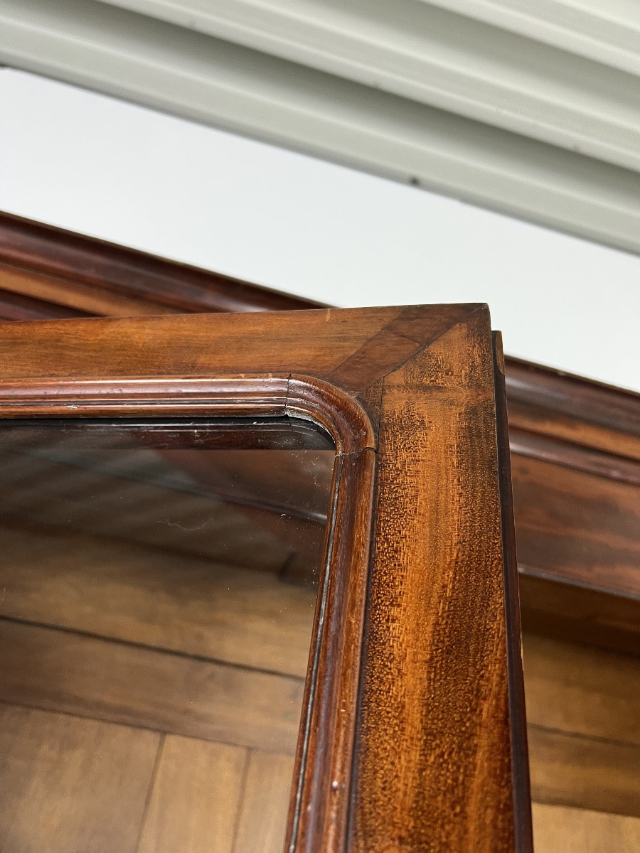 19th Century Mahogany Bookcase-photo-7