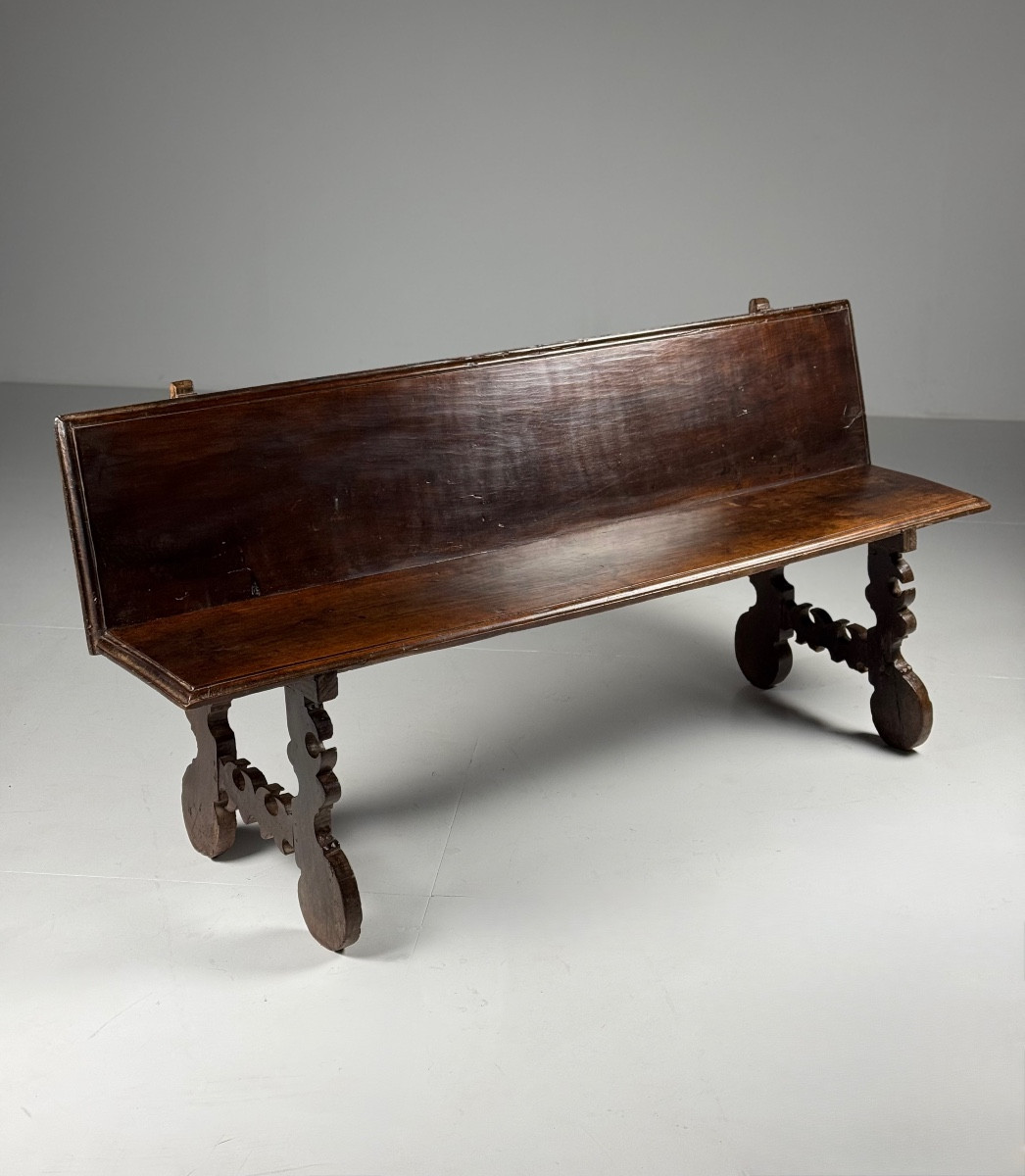 Banquette espagnole du XVIIIe siècle