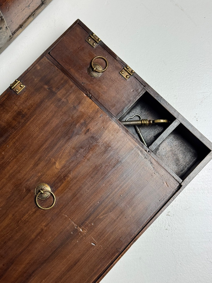18th-century Dutch Chest, Possibly Of Colonial Origin-photo-2