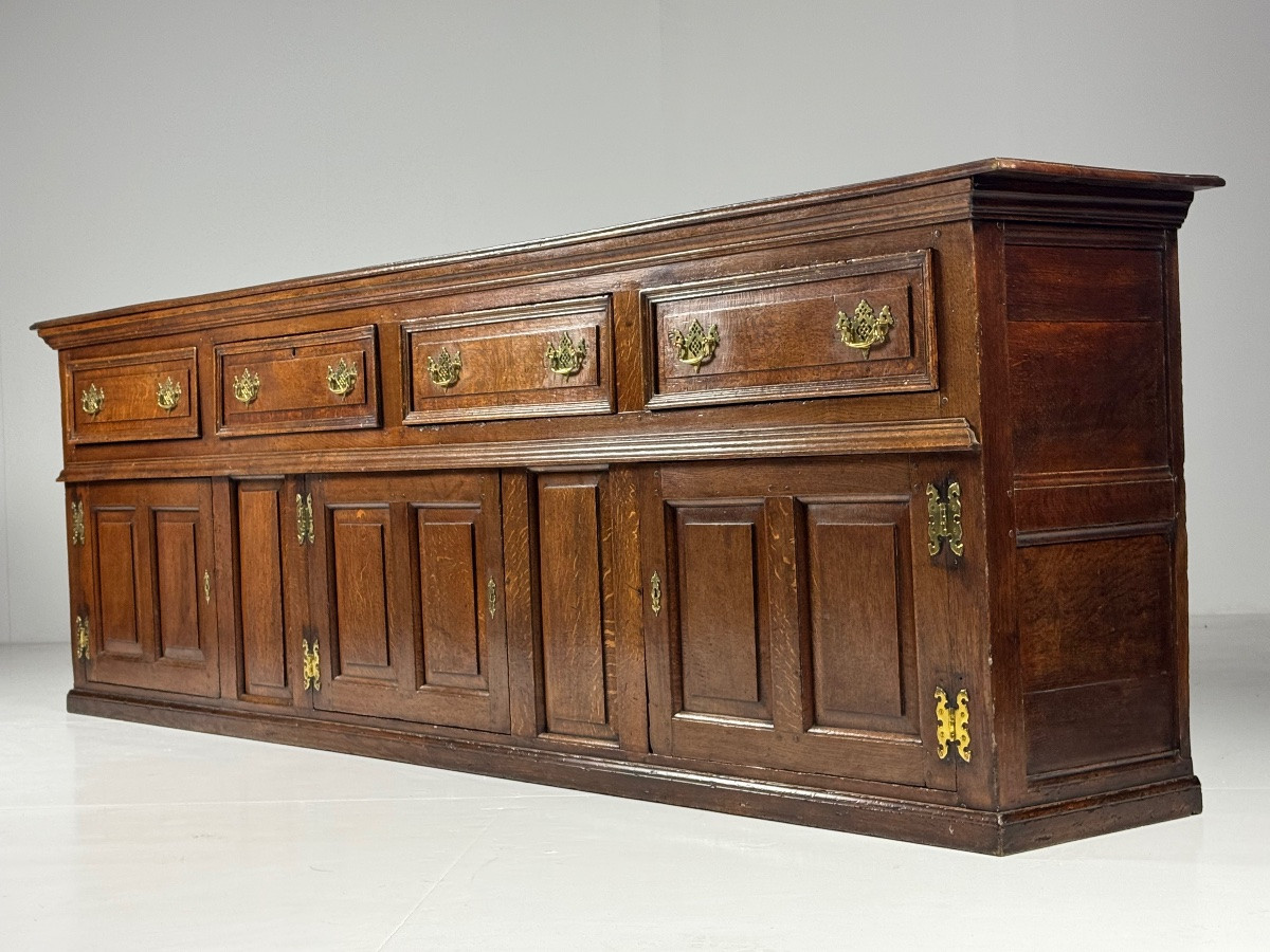 Buffet anglais, vers 1720, en chêne-photo-5
