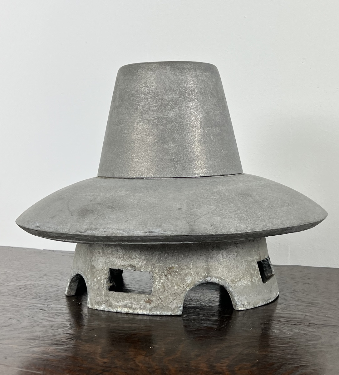 Vintage Aluminum Hat Mold