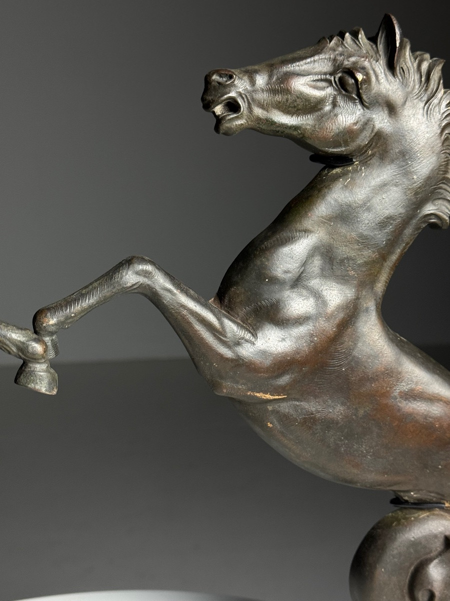 Set Of 2 Bronze Seahorses-photo-4