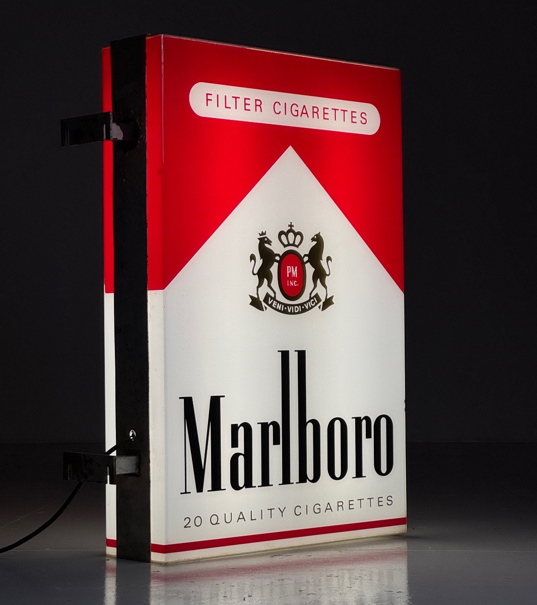 Marlboro Illuminated Display, 1980-1990
