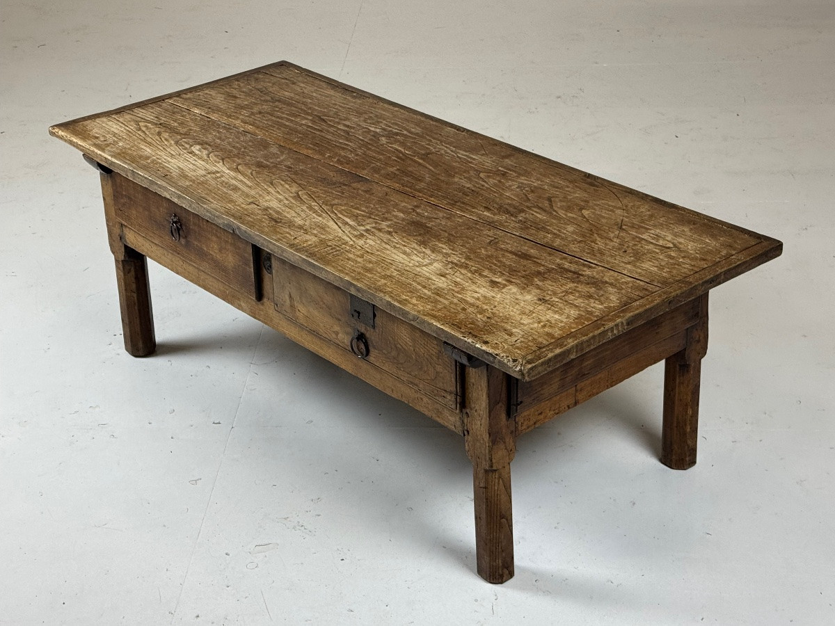 Table basse espagnole du XVIIIe siècle-photo-3