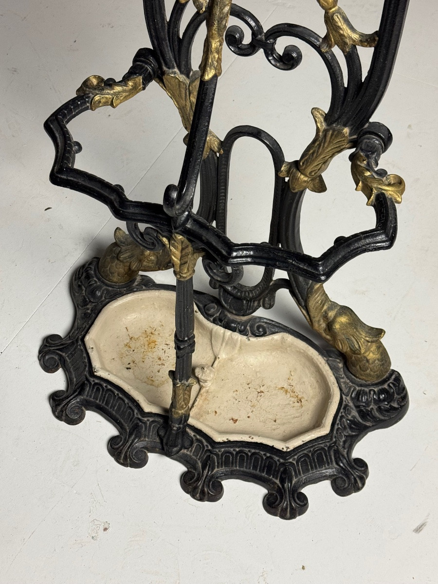 19th-century Cast-iron Coat Rack-photo-2
