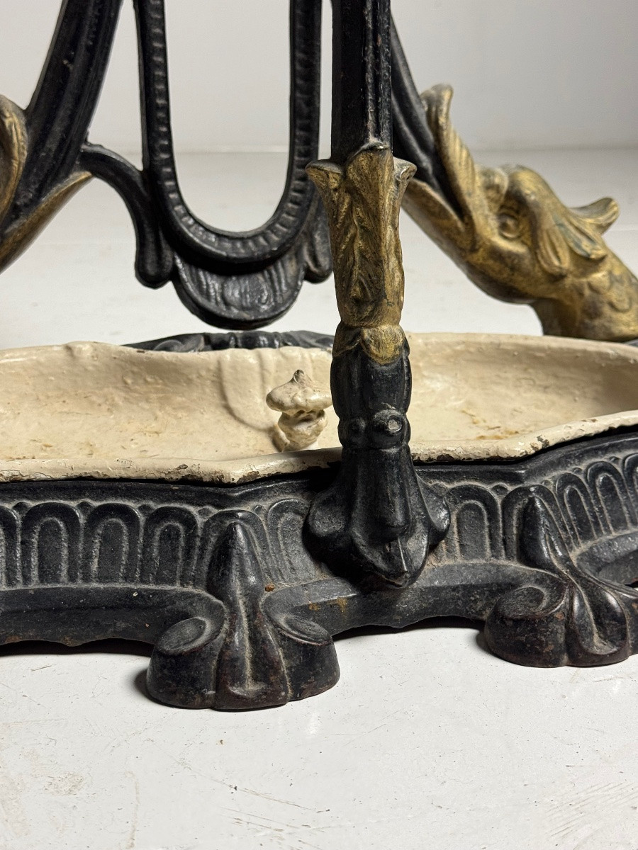 19th-century Cast-iron Coat Rack-photo-4