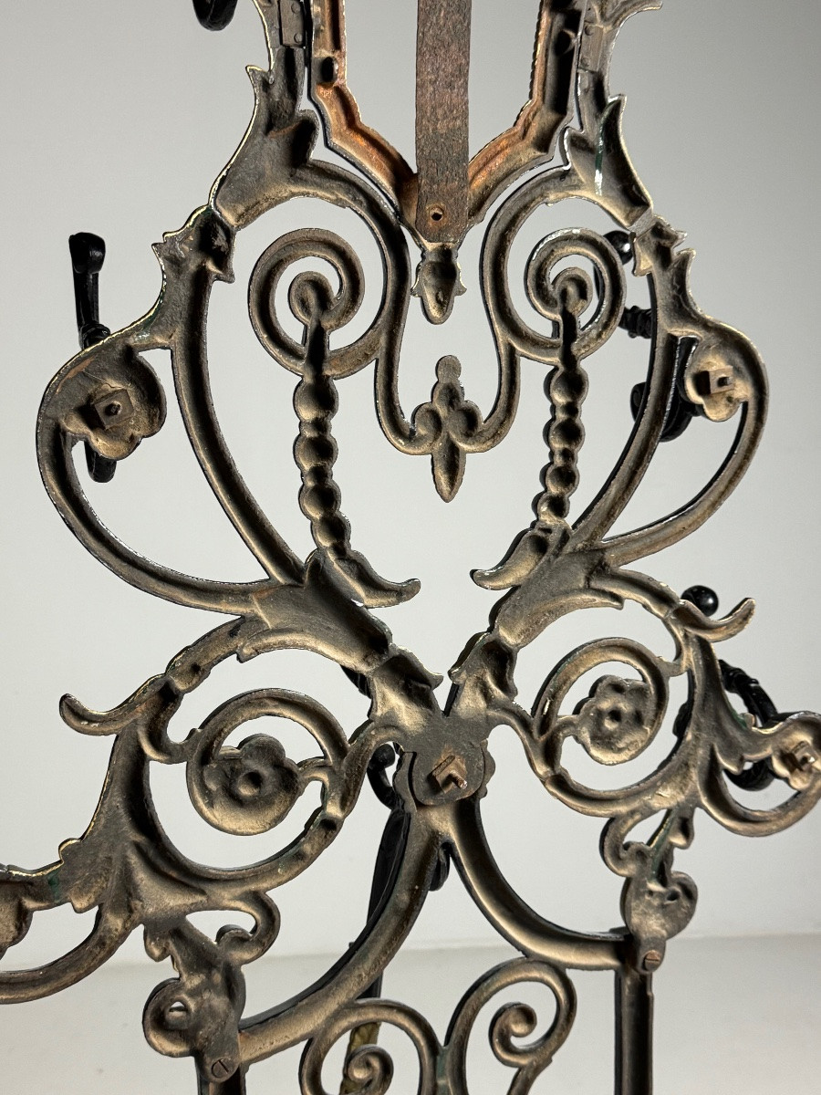 19th-century Cast-iron Coat Rack-photo-7