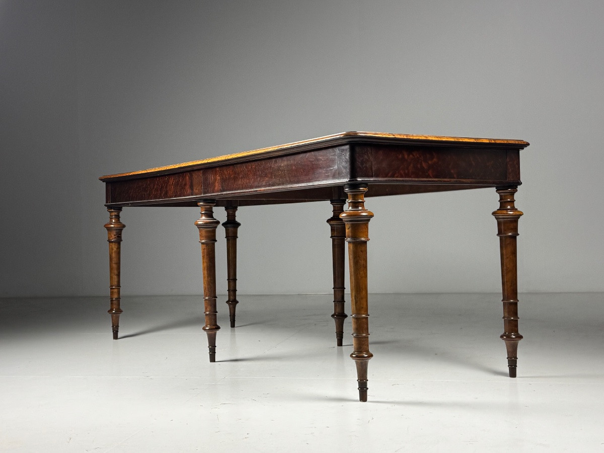 Victorian Desk, 1850-1870 Mahogany-photo-3