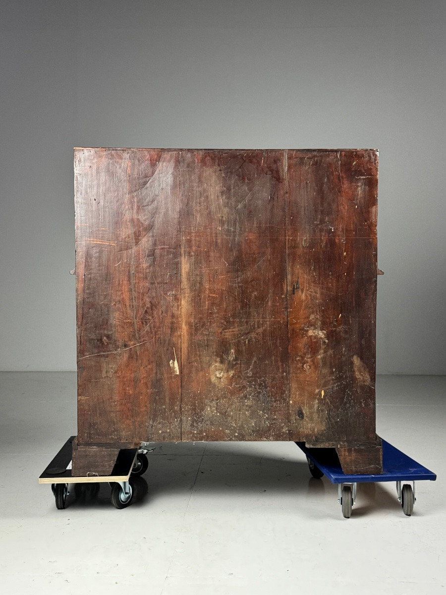 18th-century English Teak Secretary-photo-1