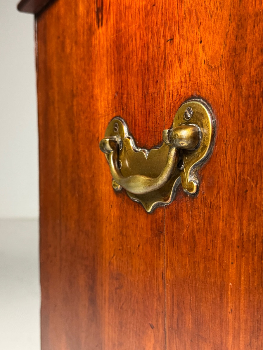 18th-century English Teak Secretary-photo-2