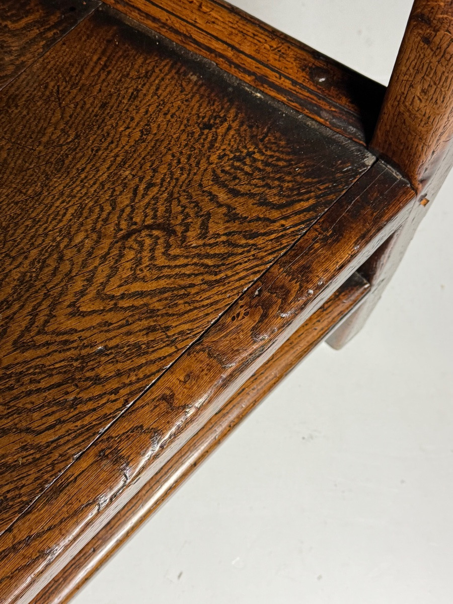 Chaise anglaise en chêne, vers 1650-1670-photo-6