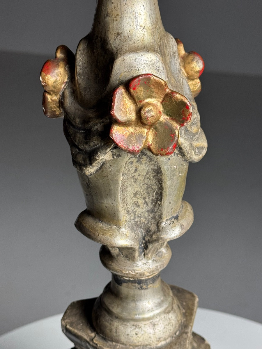 18th Century Italian Candlestick-photo-3