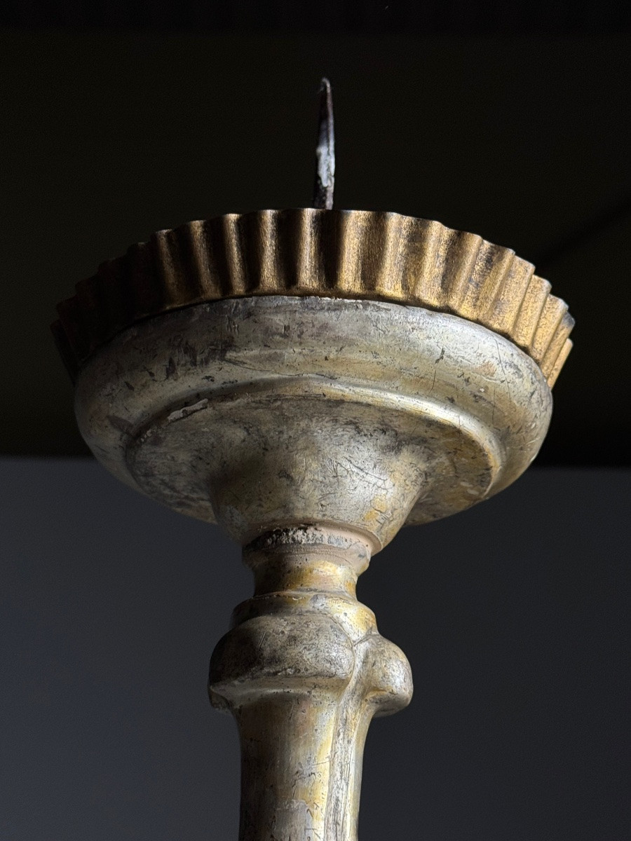 18th Century Italian Candlestick-photo-4