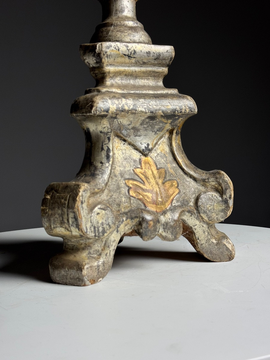 18th Century Italian Candlestick-photo-7