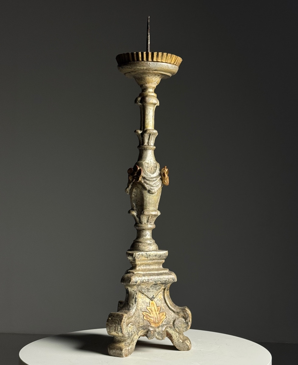 18th Century Italian Candlestick