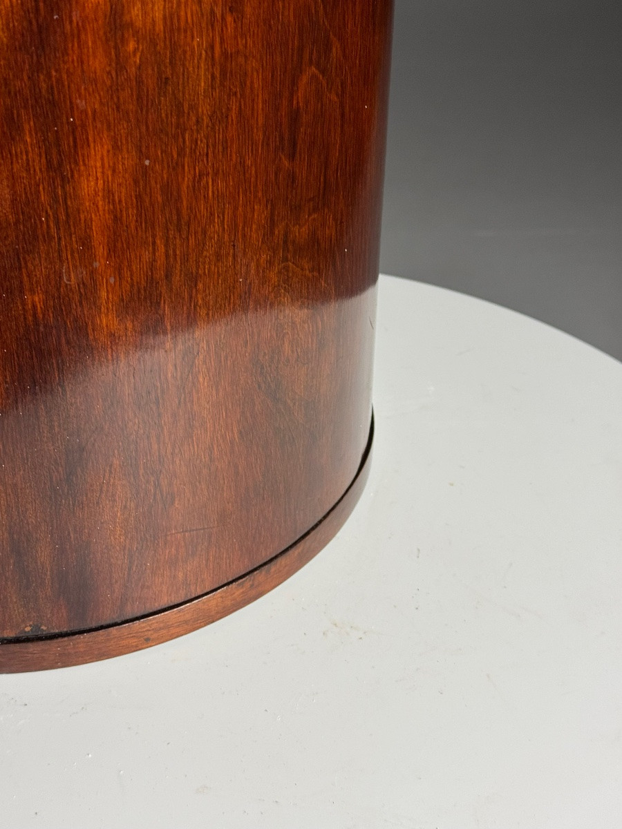 Small Mahogany Corner Cabinet, 19th Century-photo-5