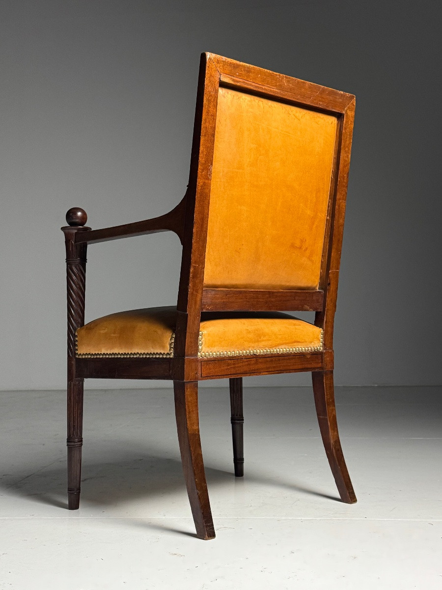 19th-century French Armchair-photo-2