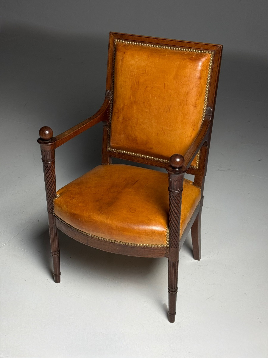 19th-century French Armchair-photo-8