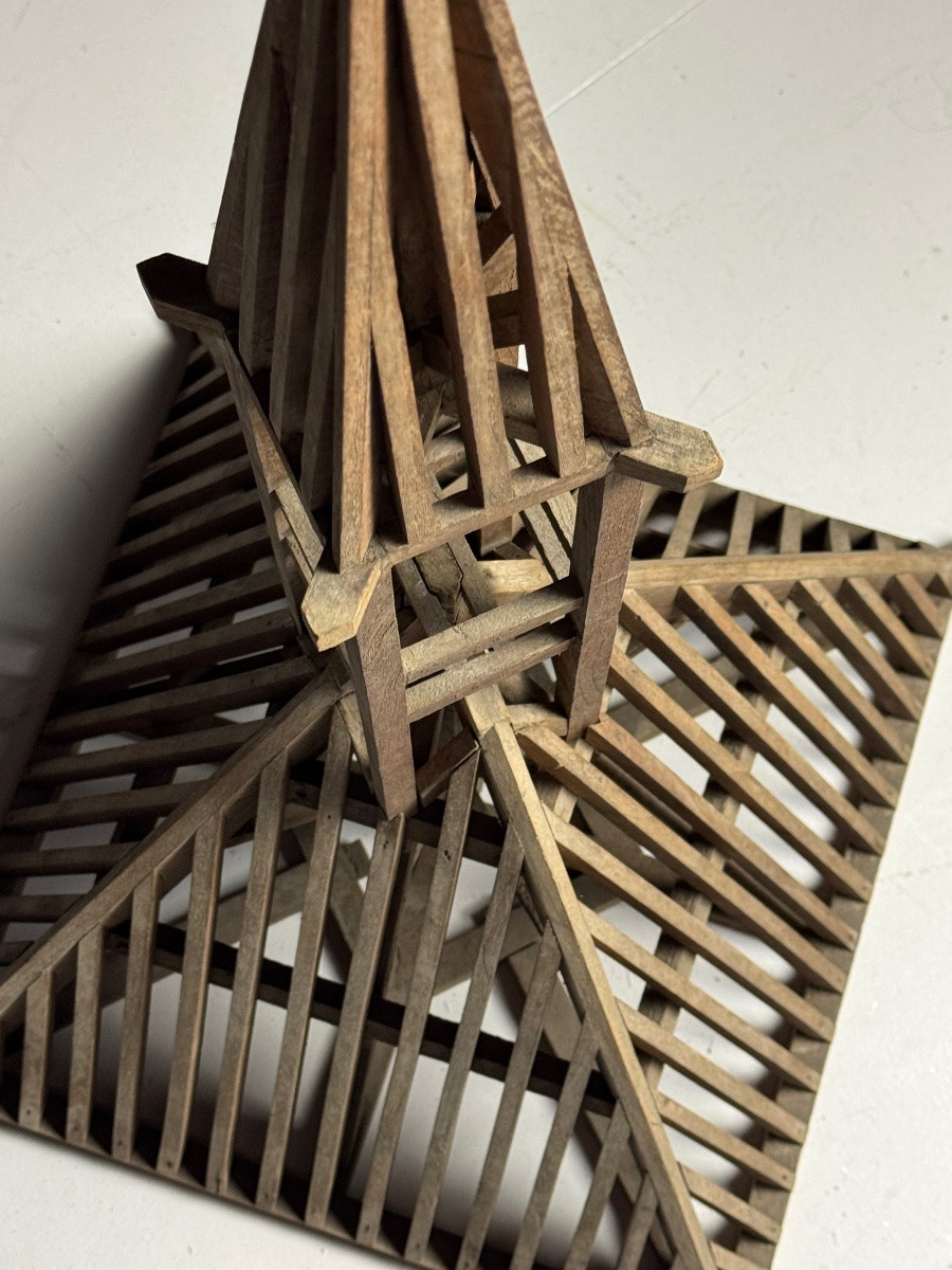 Piece de Maitrise Structure du toit -photo-4